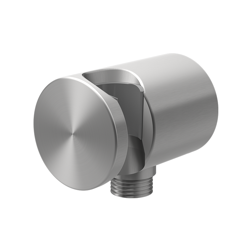 Rubi Round Water Connection/Hook 50 mm Stainless Steel RAC30IX
