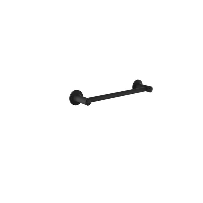 Baril BEAUMONT B20 12" Single Towel Bar A20-6012-00 in Matte Black