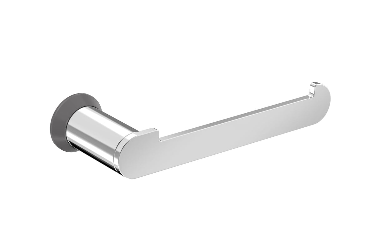 Baril PROFILE B46 Wall-Mounted Toilet Paper Holder A46-1029-00 in Chrome / Smokey