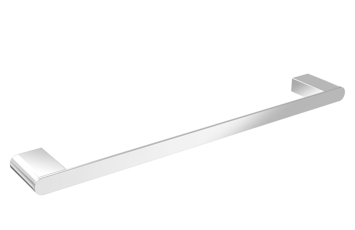 Baril ACCENT B56 18" Single Towel Bar A56-6018-00 – Chrome photo (photo shows Chrome; shown for finishes Baril has not photographed)