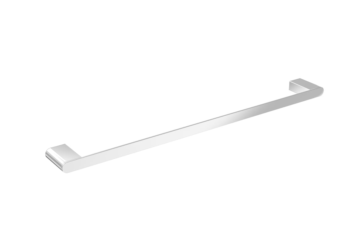 Baril ACCENT B56 24" Single Towel Bar A56-6024-00 – Chrome photo (photo shows Chrome; shown for finishes Baril has not photographed)