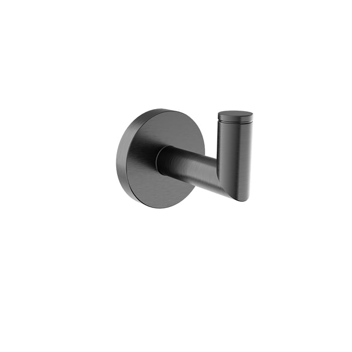 Baril ZIP B66 Bathrobe Holder A66-1069-01 in Black Titanium