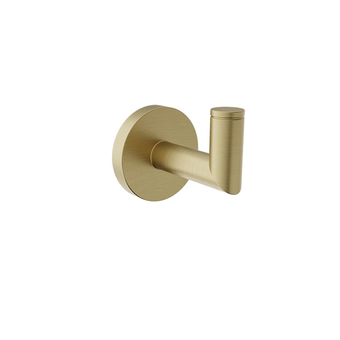 Baril ZIP B66 Bathrobe Holder A66-1069-01 in Satin Brass