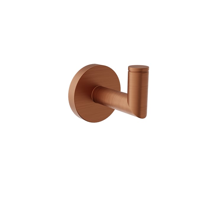 Baril ZIP B66 Bathrobe Holder A66-1069-01 in Satin Copper