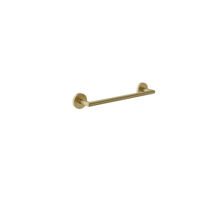 Baril ZIP B66 12" Single Towel Bar A66-6012-00 in Satin Brass