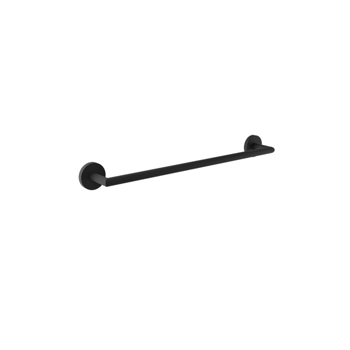 Baril ZIP B66 18" Single Towel Bar A66-6018-00 in Matte Black