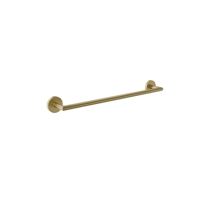 Baril ZIP B66 18" Single Towel Bar A66-6018-00 in Satin Brass