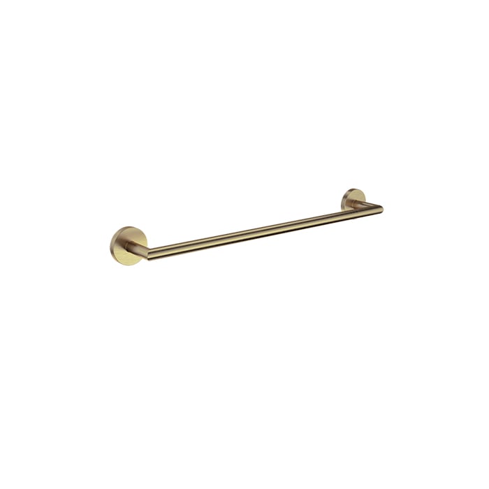 Baril ZIP B66 18" Single Towel Bar A66-6018-00 in Warm Gold
