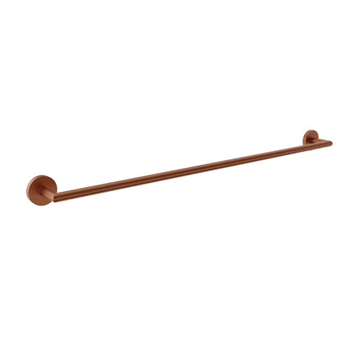 Baril ZIP B66 30" Single Towel Bar A66-6030-00 in Satin Copper