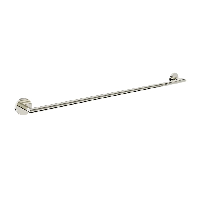 Baril ZIP B66 30" Single Towel Bar A66-6030-00 in Polished Nickel