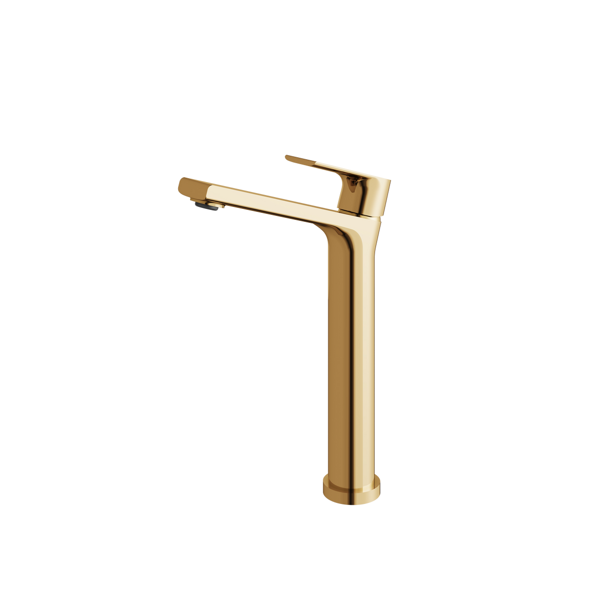 Aquabrass Solo Bamboo Tall Single-hole Lavatory Faucet 5020 in polished gold