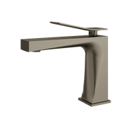 Aquabrass Chicane Single-hole Lavatory Faucet 19014 in brushed black chrome