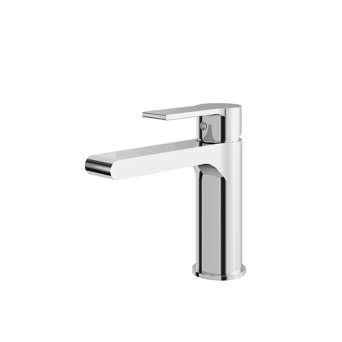 Aquabrass Solo Whynot Single-hole Lavatory Faucet 20014 in polished chrome