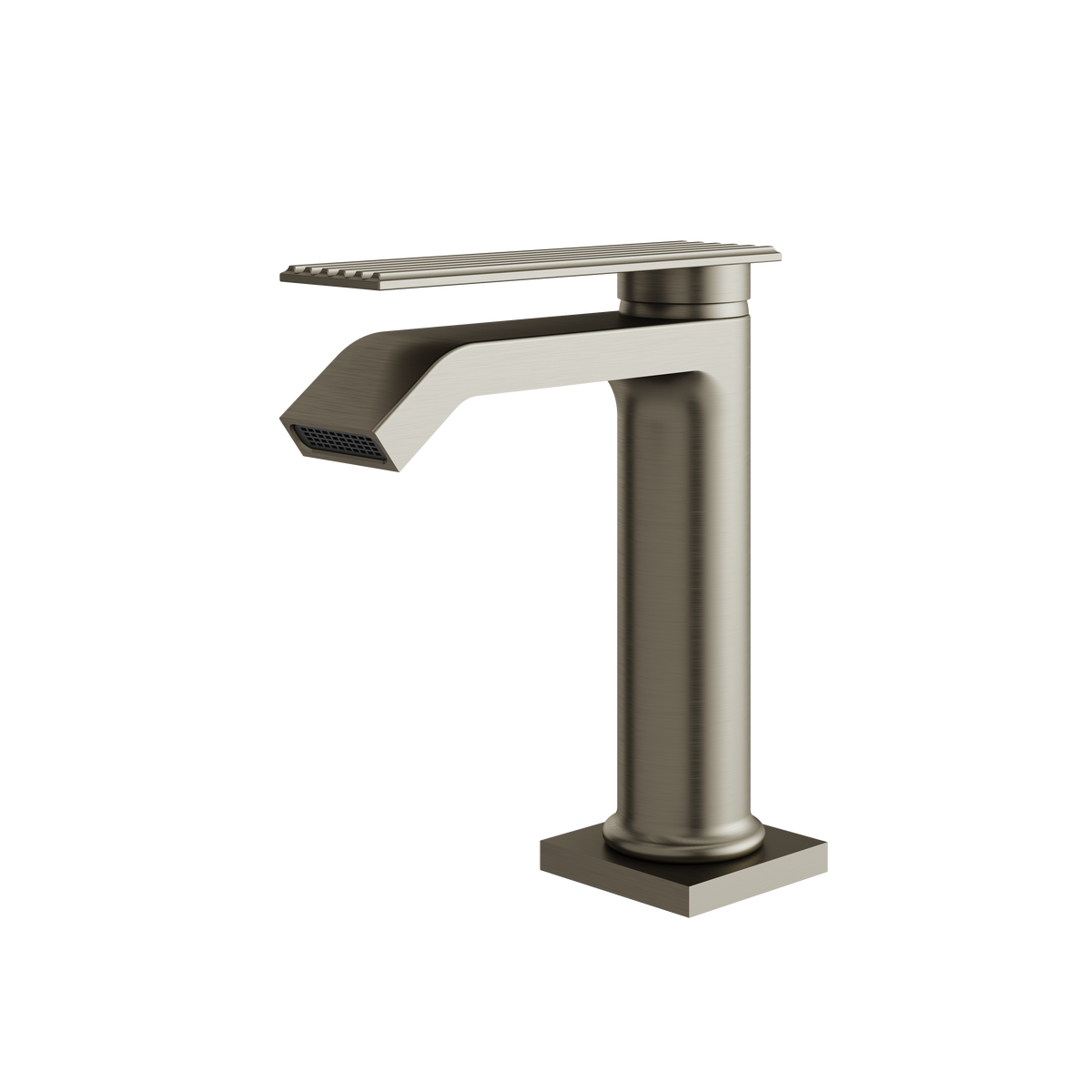 Aquabrass Tosca Single-hole Lavatory Faucet 34114 in brushed black chrome