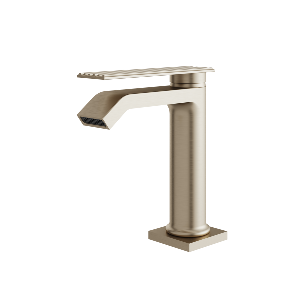 Aquabrass Tosca Single-hole Lavatory Faucet 34114 in brushed nickel