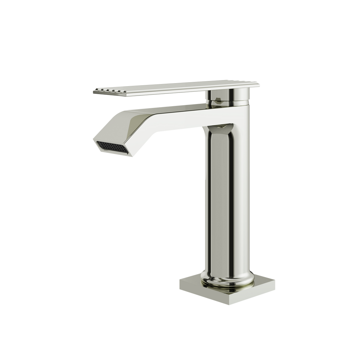 Aquabrass Tosca Single-hole Lavatory Faucet 34114 in polished nickel