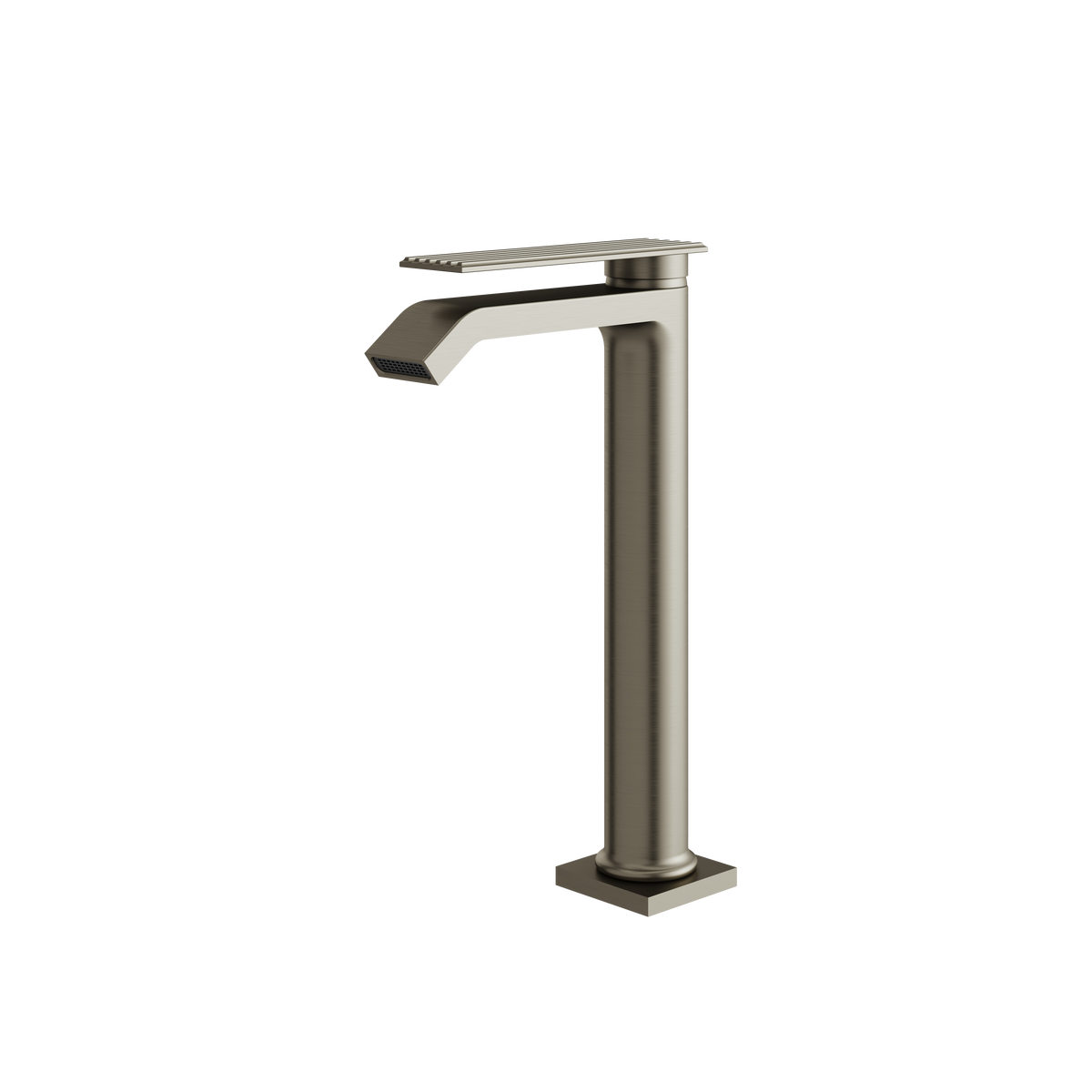 Aquabrass Tosca Tall Single-hole Lavatory Faucet 34120 in brushed black chrome