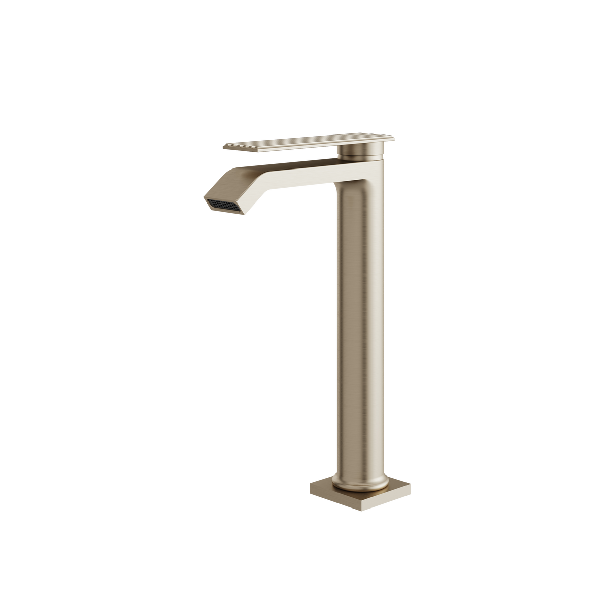 Aquabrass Tosca Tall Single-hole Lavatory Faucet 34120 in brushed nickel