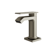 Aquabrass Tosca Short Single-hole Lavatory Faucet 34144 in brushed black chrome