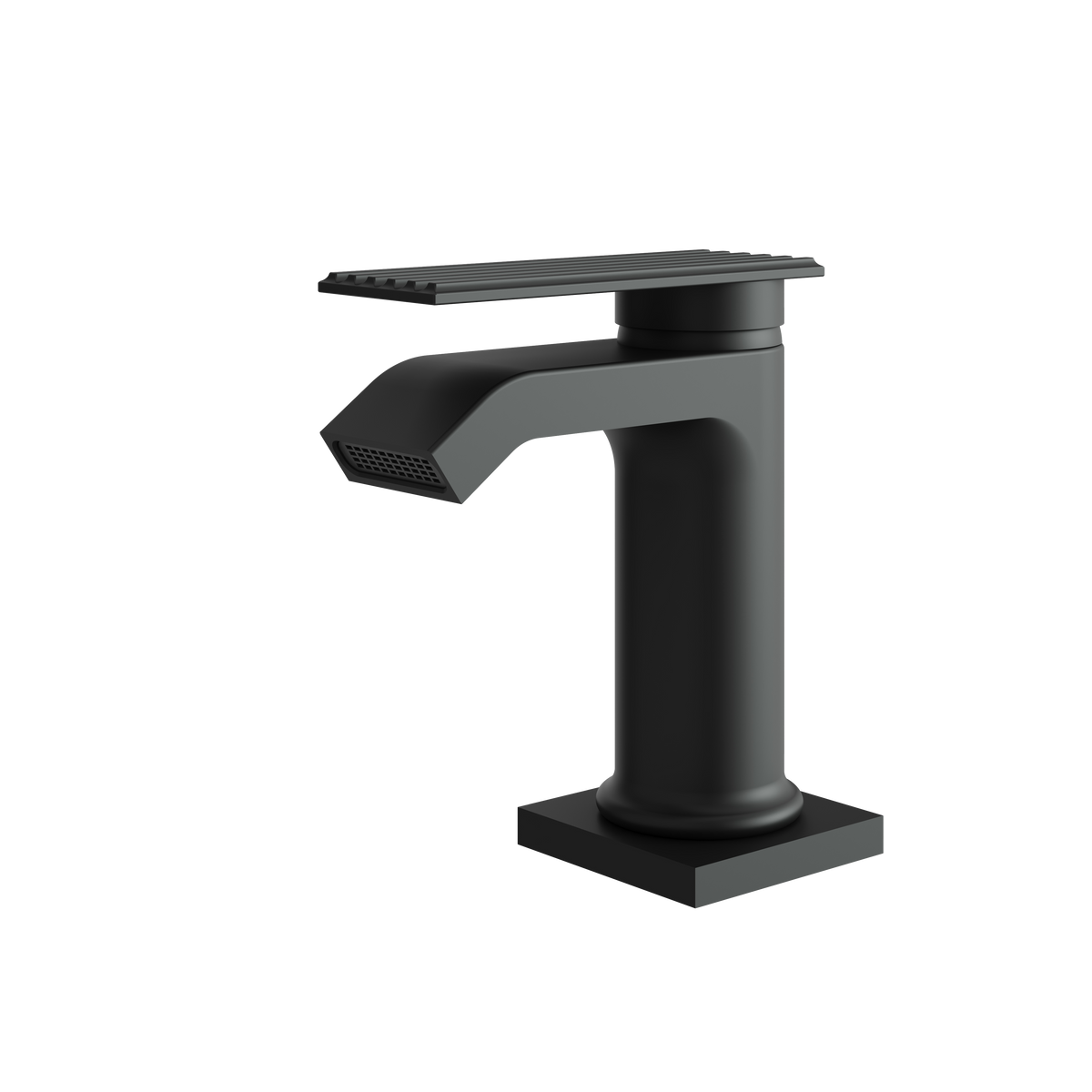 Aquabrass Tosca Short Single-hole Lavatory Faucet 34144 in black