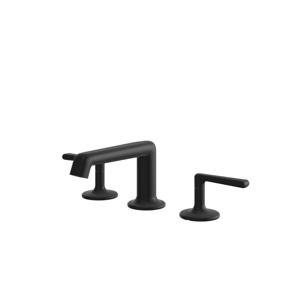 Aquabrass Forum Widespread Lavatory Faucet 42016 in black