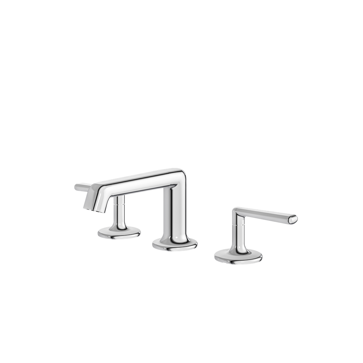 Aquabrass Forum Widespread Lavatory Faucet 42016 in polished chrome