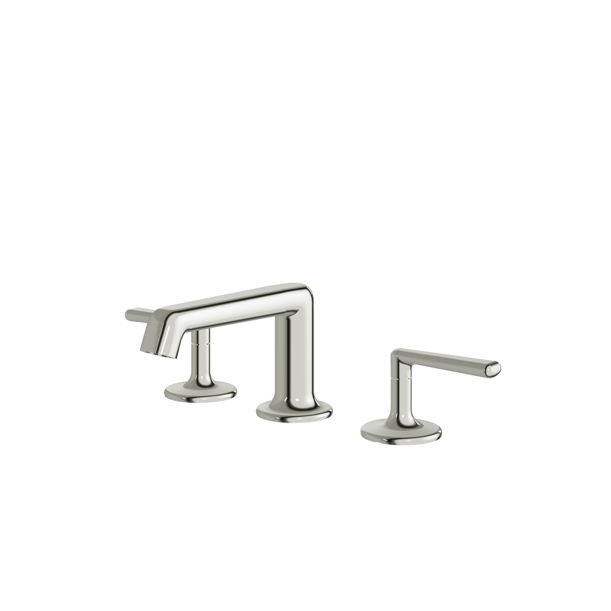 Aquabrass Forum Widespread Lavatory Faucet 42016 in polished nickel