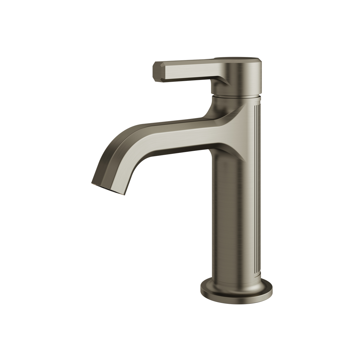 Aquabrass Ariston Single-hole Lavatory Faucet 47014 in brushed black chrome
