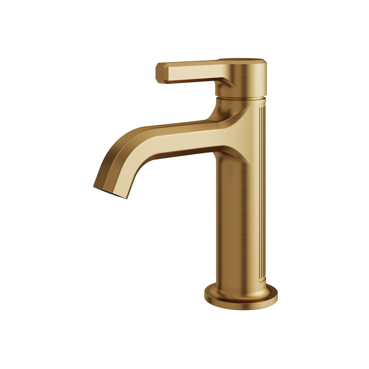 Aquabrass Ariston Single-hole Lavatory Faucet 47014 in brushed gold