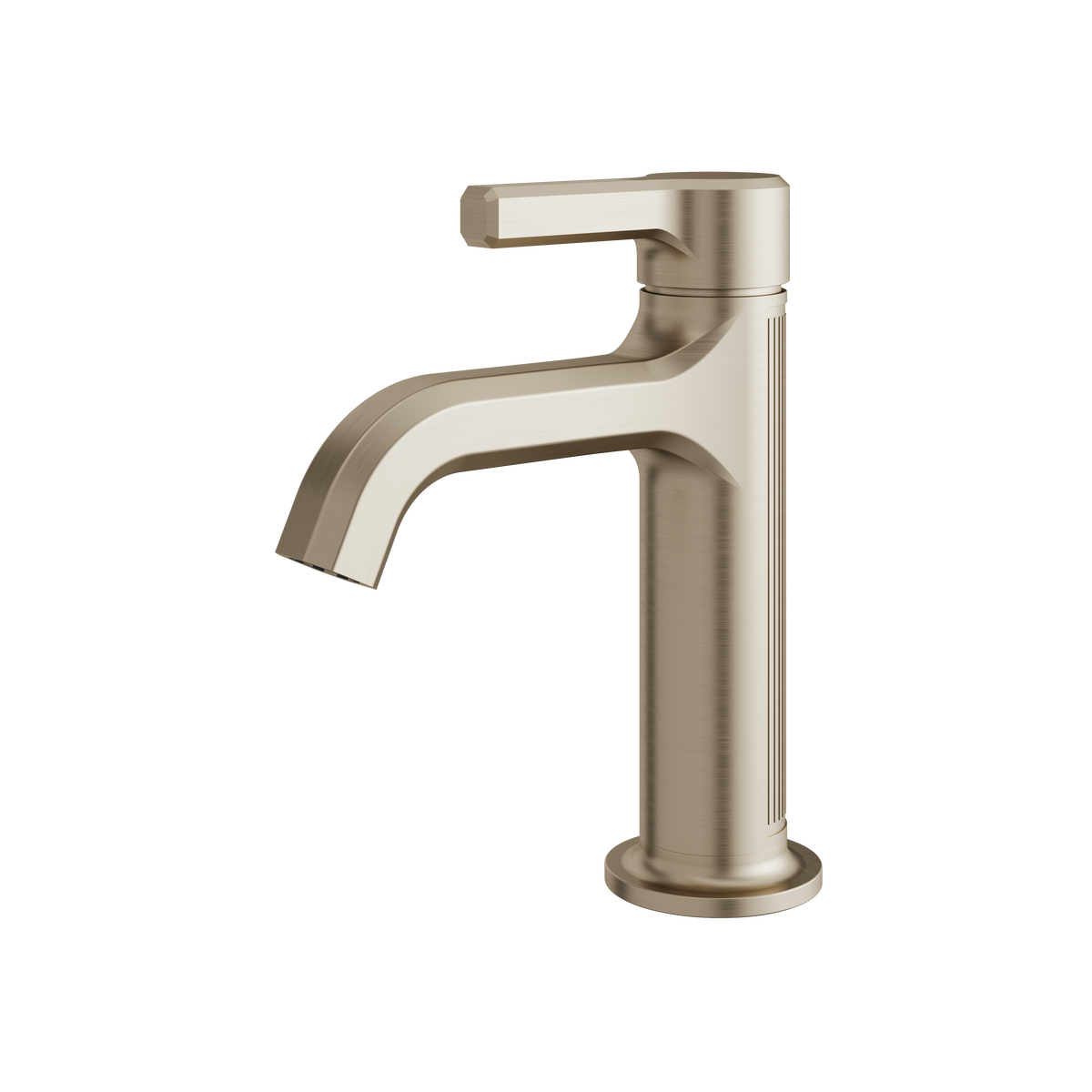 Aquabrass Ariston Single-hole Lavatory Faucet 47014 in brushed nickel