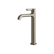 Aquabrass Ariston Tall Single-hole Lavatory Faucet 47020 in brushed black chrome