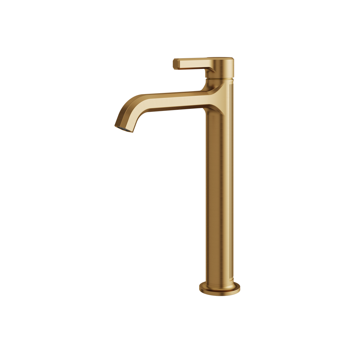 Aquabrass Ariston Tall Single-hole Lavatory Faucet 47020 in brushed gold