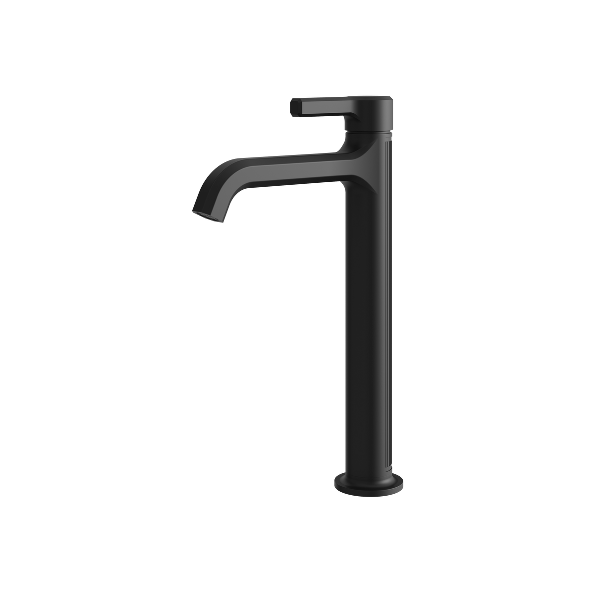 Aquabrass Ariston Tall Single-hole Lavatory Faucet 47020 in black
