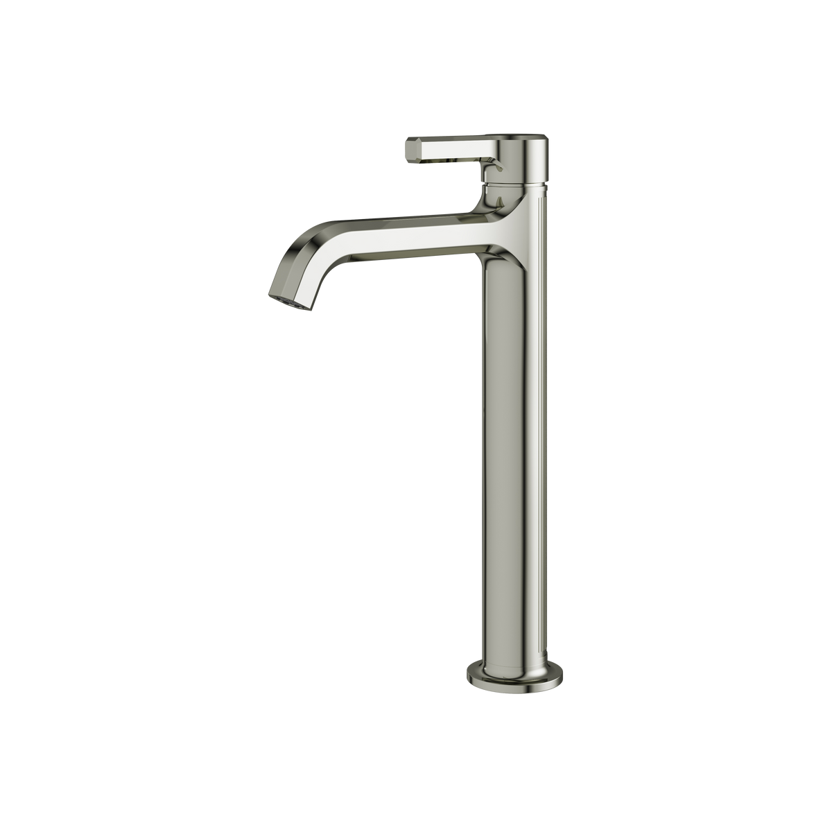 Aquabrass Ariston Tall Single-hole Lavatory Faucet 47020 in polished nickel