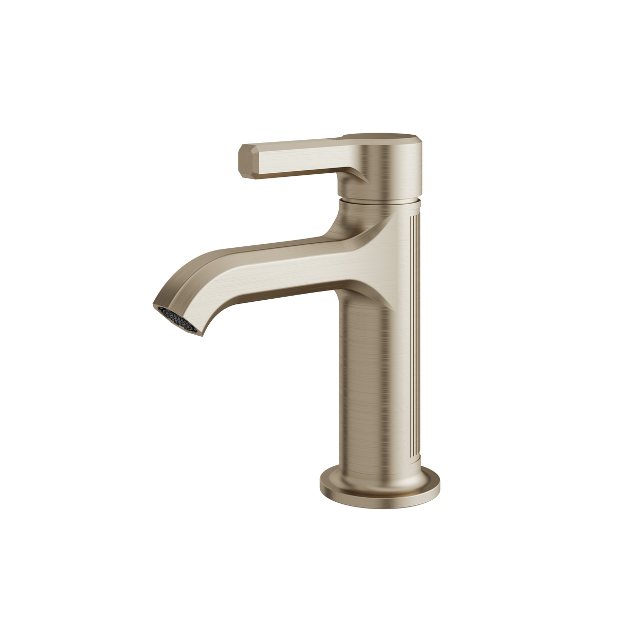 Aquabrass Ariston Single-hole Bidet Faucet 47024 in brushed nickel