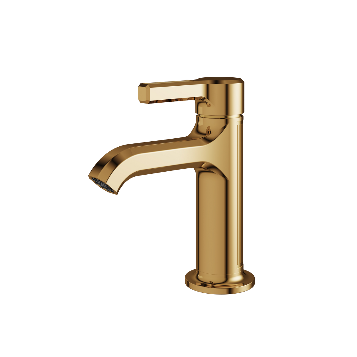 Aquabrass Ariston Single-hole Bidet Faucet 47024 in polished gold