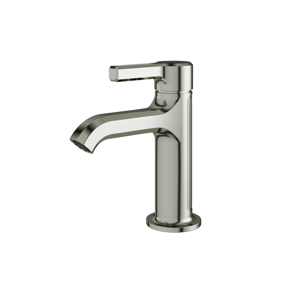 Aquabrass Ariston Single-hole Bidet Faucet 47024 in polished nickel