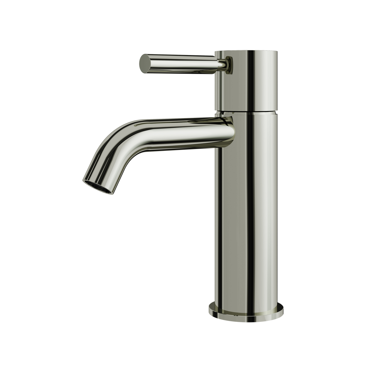 Aquabrass Aria Single-hole Lavatory Faucet 48014 in polished nickel