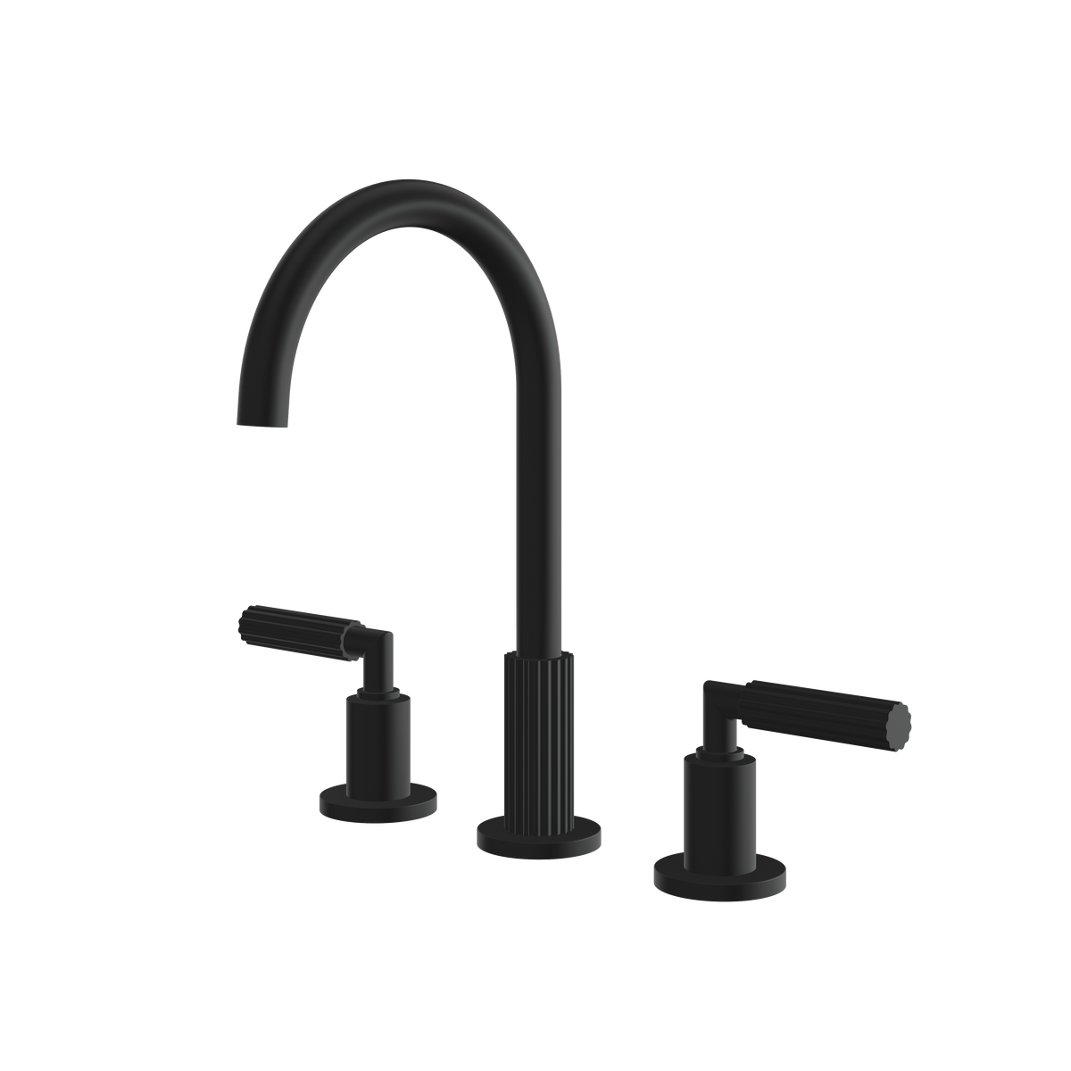 Aquabrass Montebello Widespread Lavatory Faucet 49016 in black