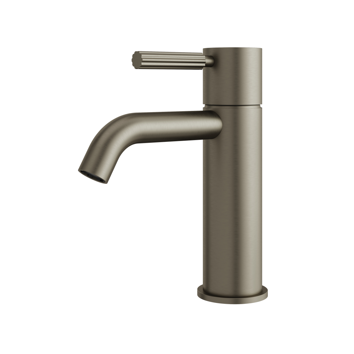 Aquabrass Montecarlo Single-hole Lavatory Faucet 50014 in brushed black chrome