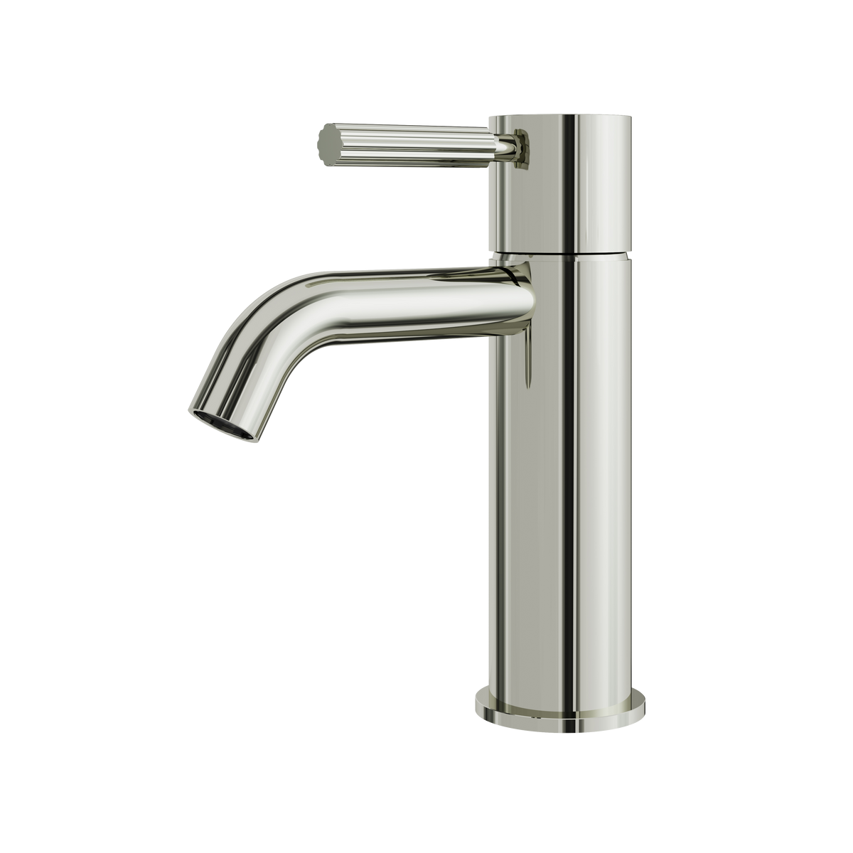 Aquabrass Montecarlo Single-hole Lavatory Faucet 50014 in polished nickel