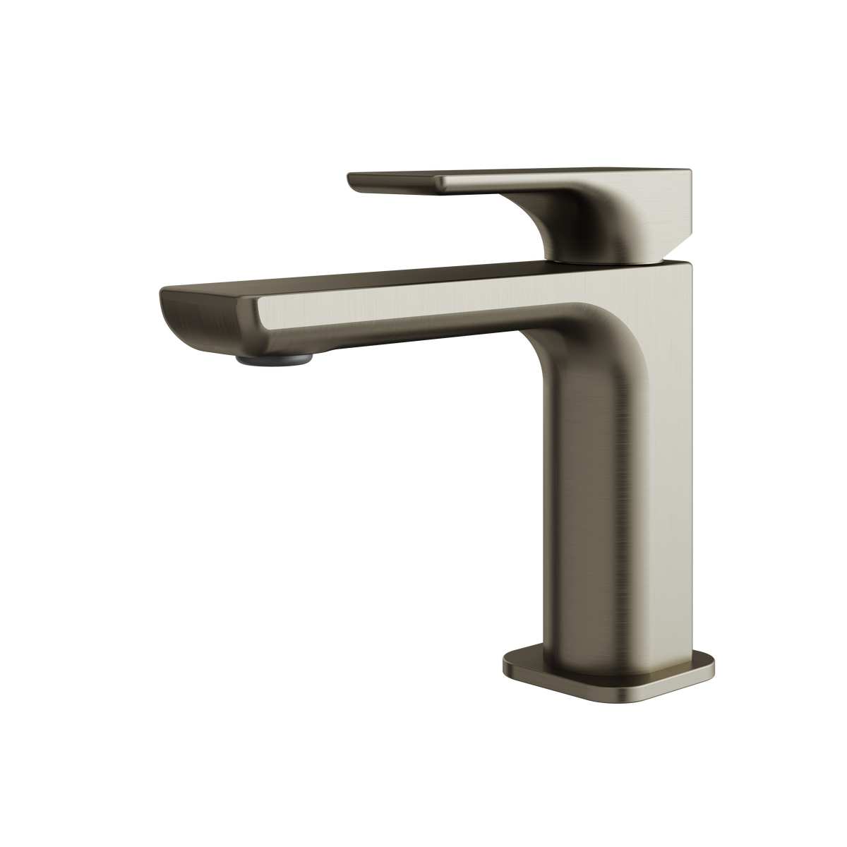 Aquabrass Solo Hask Single-hole Lavatory Faucet 6A14 in brushed black chrome