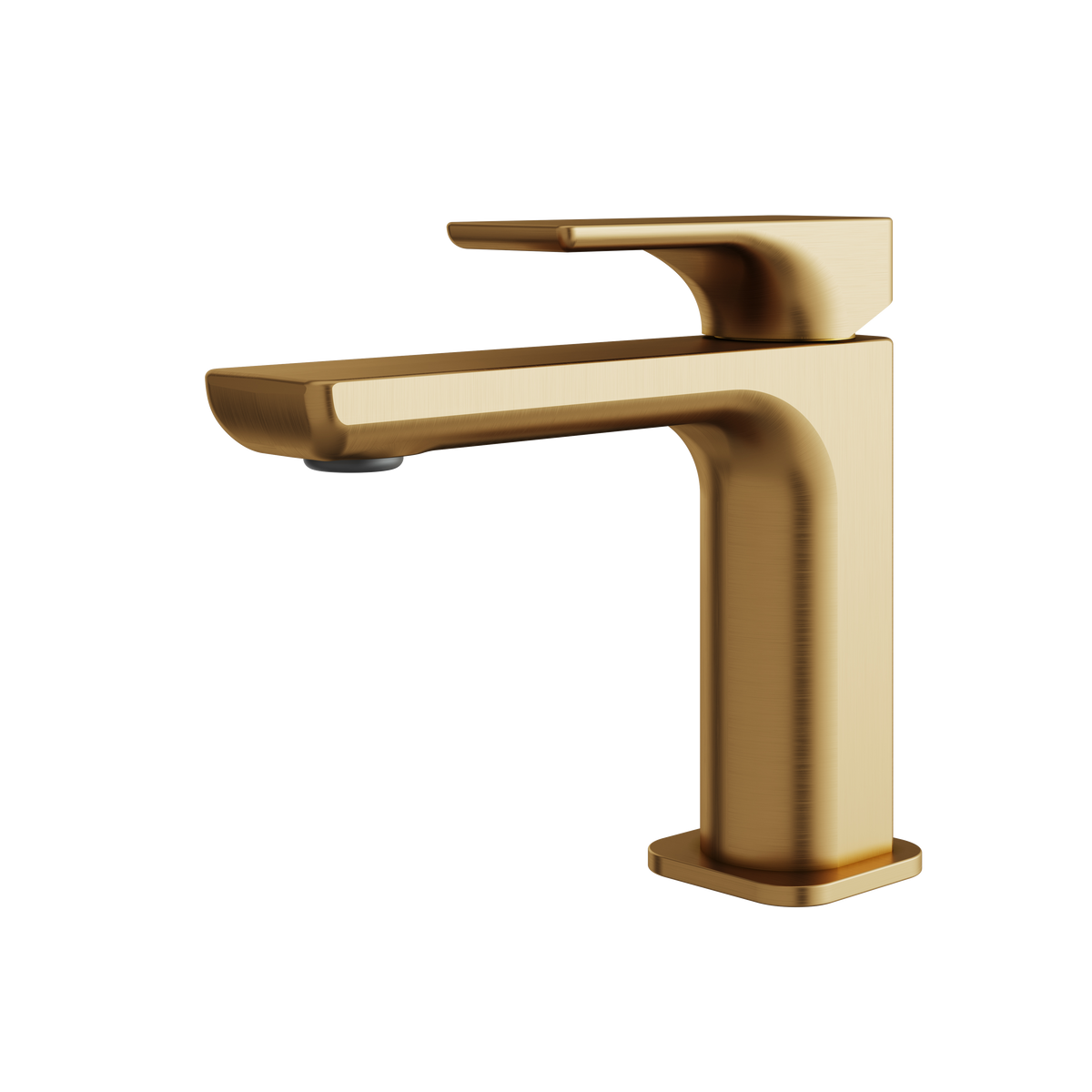 Aquabrass Solo Hask Single-hole Lavatory Faucet 6A14 in brushed gold