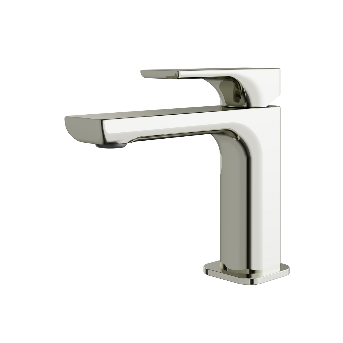 Aquabrass Solo Hask Single-hole Lavatory Faucet 6A14 in polished nickel