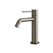 Aquabrass Solo Up Plus Single-hole Lavatory Faucet 6B14 in brushed black chrome