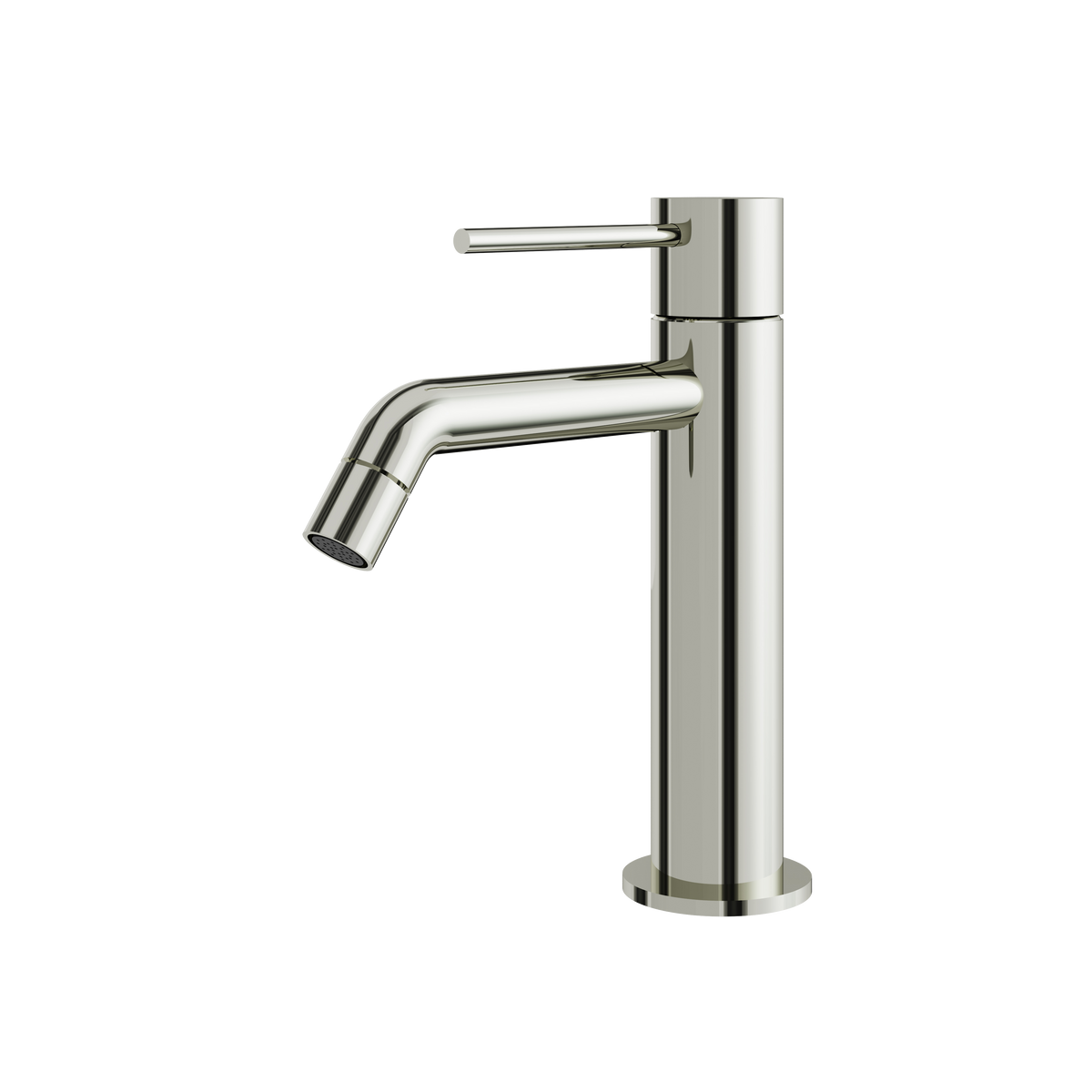 Aquabrass Solo Up Plus Single-hole Lavatory Faucet 6B14 in polished nickel