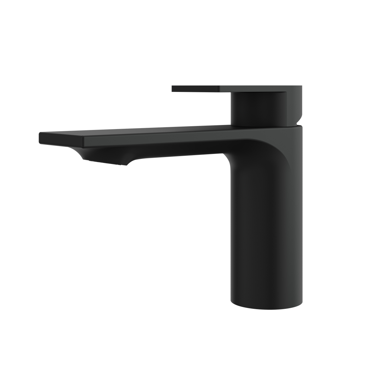 Aquabrass Alpha Single-hole Lavatory Faucet 92014 in black