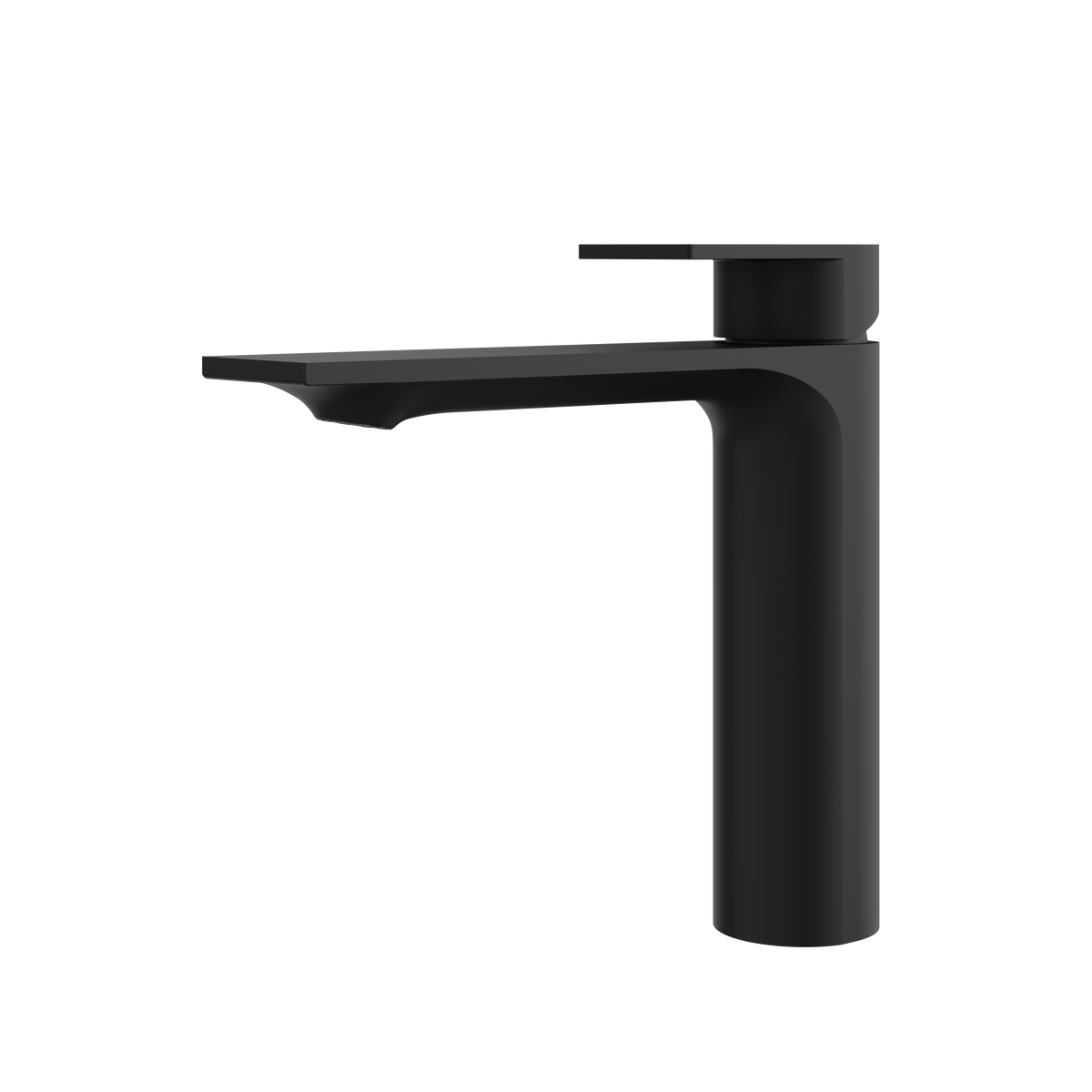 Aquabrass Alpha Tall Single-hole Lavatory Faucet 92020 in black