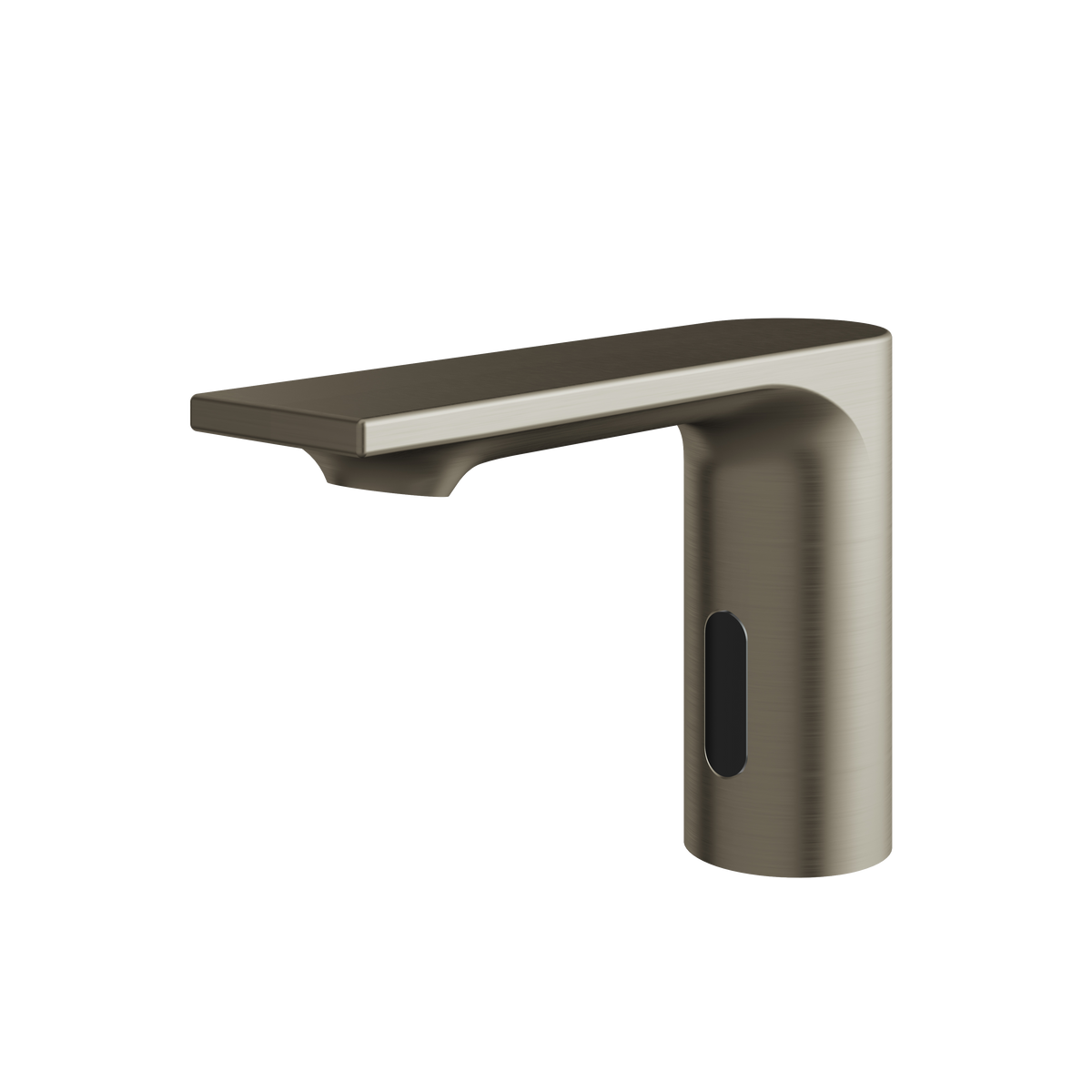 Aquabrass Alpha Touchless Single-hole Lavatory Faucet 92064 in brushed black chrome