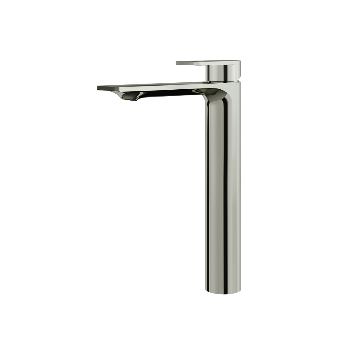 Aquabrass Alpha Tall Single-hole Lavatory Faucet 92120 in polished nickel